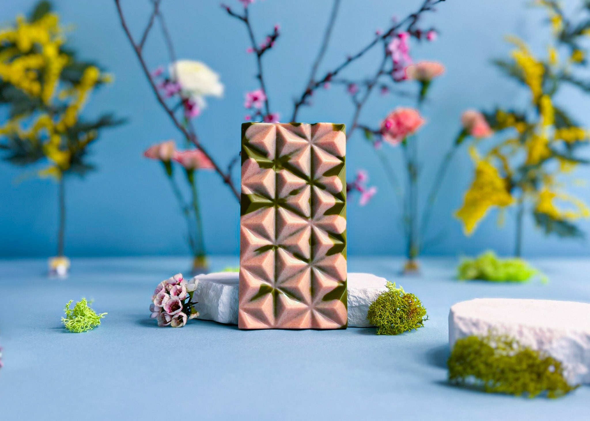 Limited Edition: Sakura Matcha Chocolate Bar – Deux Cranes