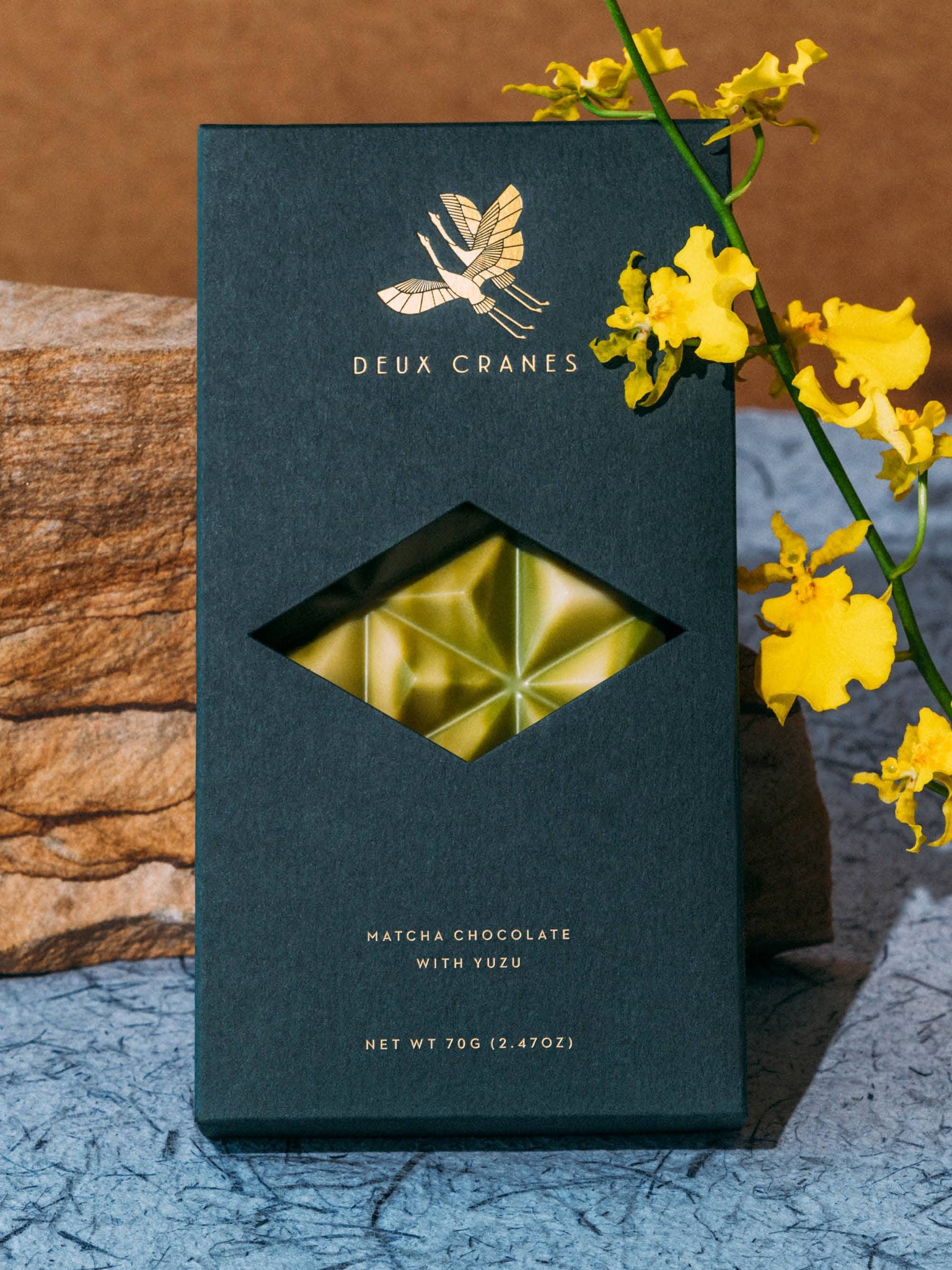 Matcha Chocolate with Yuzu – Deux Cranes Chocolates and Confections